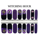 Witching Hour Spooky Halloween Nail Wraps  |  Non-Toxic Nail Polish Stickers, Decals, and Strips for DIY Manicures