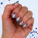 American Dream Patriotic Nail Wraps  |  4th of July Non-Toxic Nail Polish Stickers, Decals, and Strips for DIY Manicures