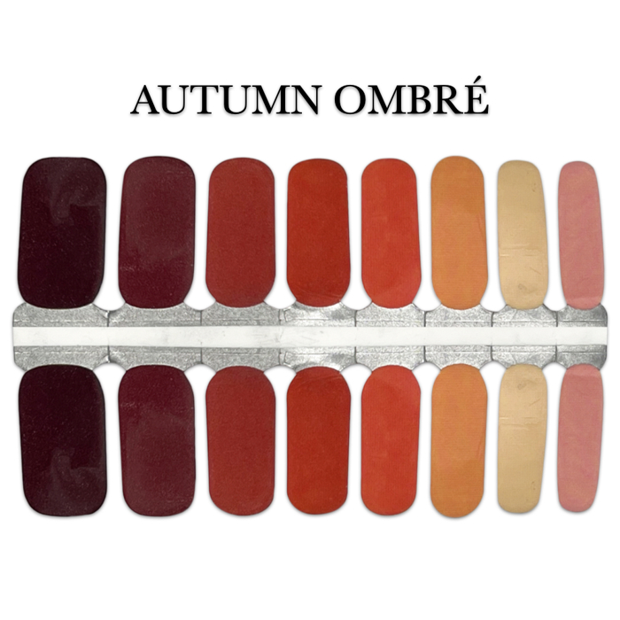 Fall Nail Wraps  |  Non-Toxic Nail Polish Stickers, Decals, and Strips for DIY Manicures