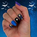 Bat Out of Hell Spooky Halloween Nail Wraps  |  Non-Toxic Nail Polish Stickers, Decals, and Strips for DIY Manicures