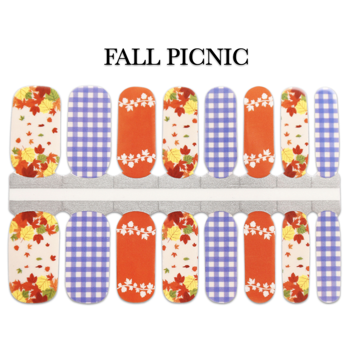 Fall Nail Wraps  |  Non-Toxic Nail Polish Stickers, Decals, and Strips for DIY Manicures