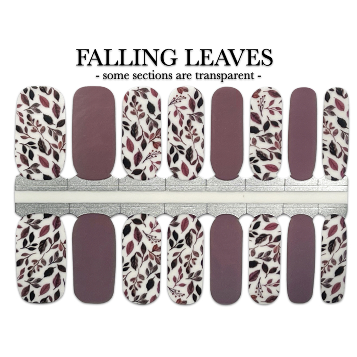 Fall Nail Wraps  |  Non-Toxic Nail Polish Stickers, Decals, and Strips for DIY Manicures