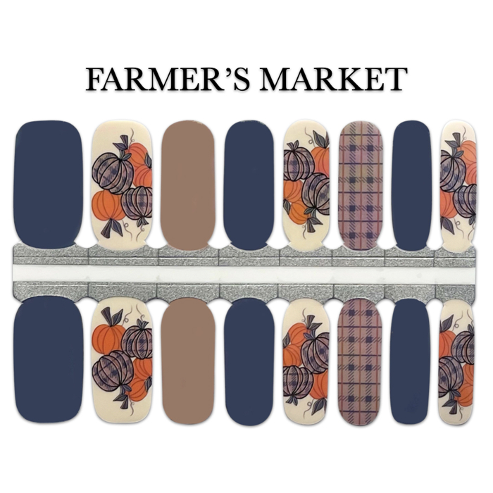 Fall Nail Wraps  |  Non-Toxic Nail Polish Stickers, Decals, and Strips for DIY Manicures
