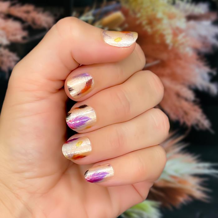 Fall Nail Wraps  |  Non-Toxic Nail Polish Stickers, Decals, and Strips for DIY Manicures