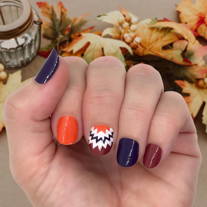 Fall Nail Wraps  |  Non-Toxic Nail Polish Stickers, Decals, and Strips for DIY Manicures