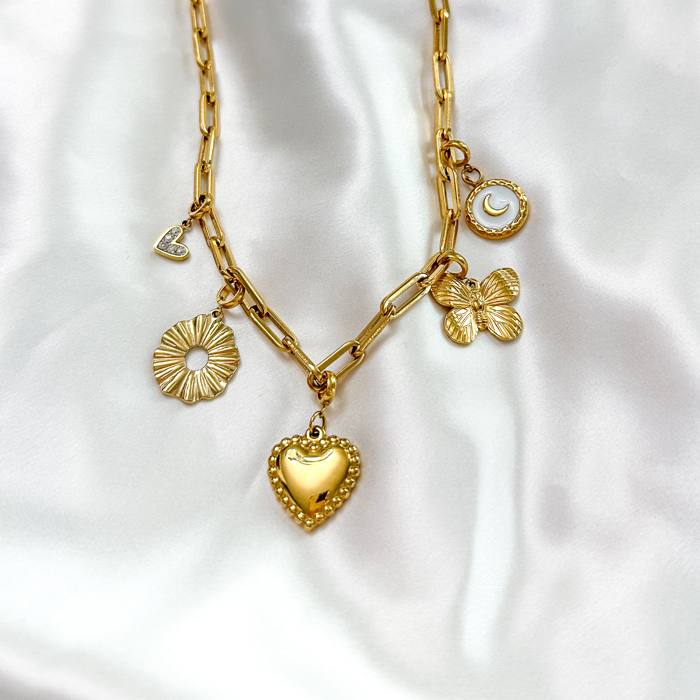 Statement Charm Necklaces