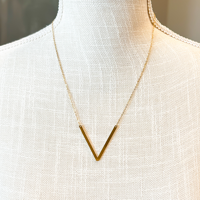 Large Initial Letter Necklace
