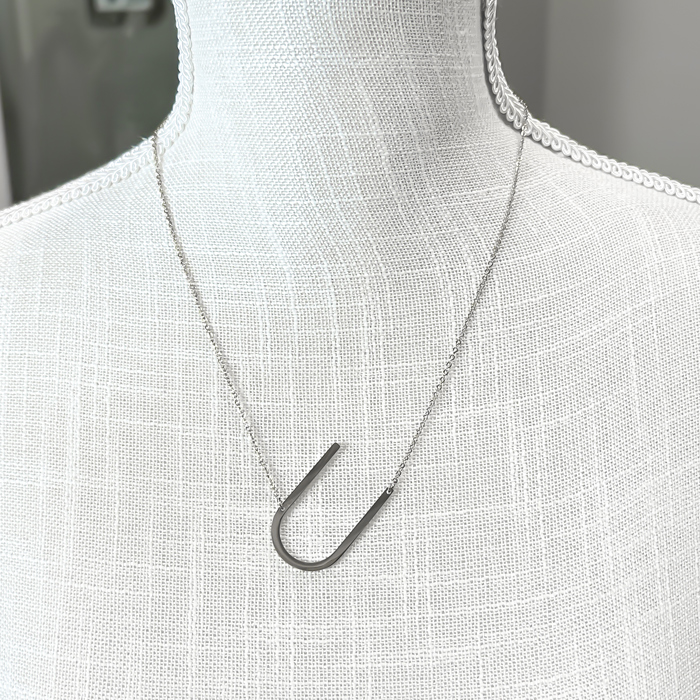 Large Initial Letter Necklace