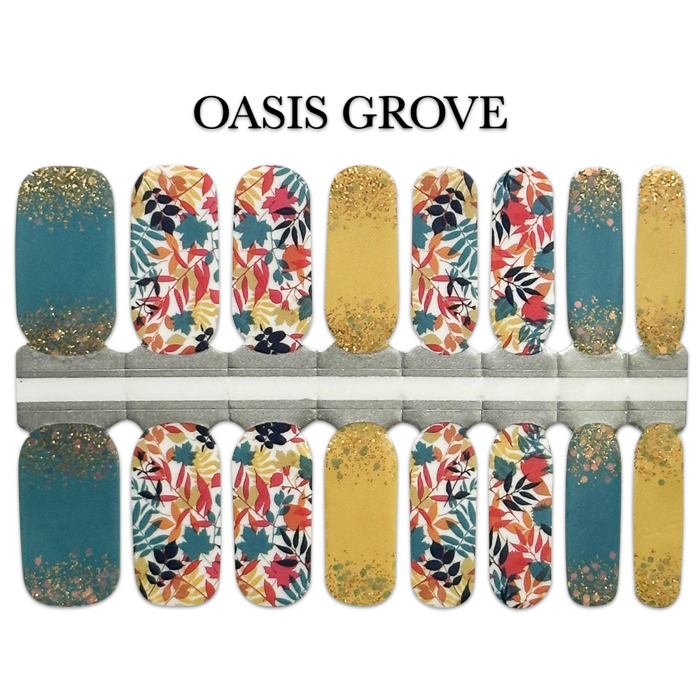 Vacation Nail Wraps  |  Non-Toxic Nail Polish Stickers, Decals, and Strips for DIY Manicures