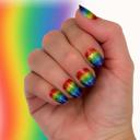 Over the Rainbow Nail Wraps  |  Non-Toxic Nail Polish Stickers, Decals, and Strips for DIY Manicures