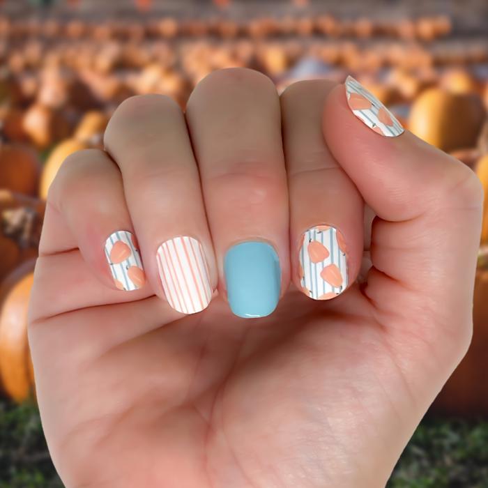 Fall Nail Wraps  |  Non-Toxic Nail Polish Stickers, Decals, and Strips for DIY Manicures