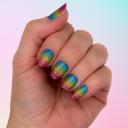 Rainbow Ombré Nail Wraps  |  Non-Toxic Nail Polish Stickers, Decals, and Strips for DIY Manicures