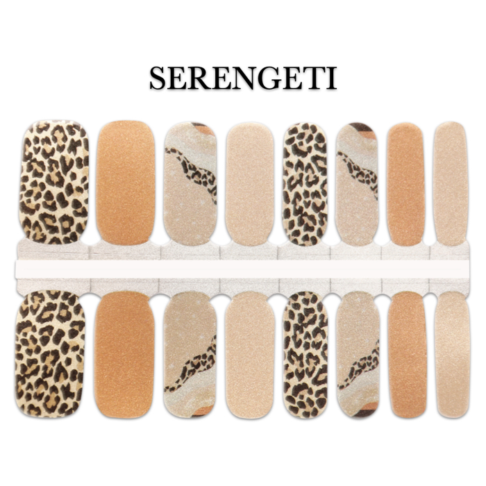 Animal Print Nail Wraps  |  Non-Toxic Nail Polish Stickers, Decals, and Strips for DIY Manicures