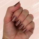 Sparkling Amber Nail Wraps  |  Non-Toxic Nail Polish Stickers, Decals, and Strips for DIY Manicures