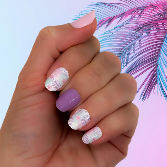 Vacation Nail Wraps  |  Non-Toxic Nail Polish Stickers, Decals, and Strips for DIY Manicures