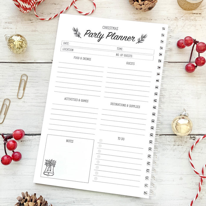Christmas Planner | Holiday Planner | Gift Tracker | Free Shipping