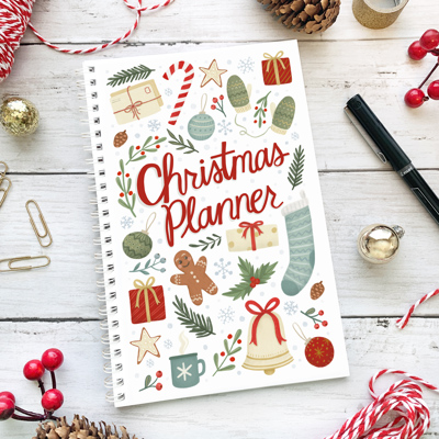Christmas Planner | Holiday Planner | Gift Tracker | Free Shipping