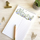  Watercolor Perpetual Calendar | Birth Month Flower Illustrations | Floral Birthday Calendar | Free Shipping