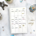  Travel Planner | Travel Journal | Vacation Planner, Hand-Drawn 21 Day Organizer | Free Shipping