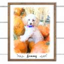  Digital Watercolor Pet Portrait | Art Print | Personalized Gift | 8x10| Free Shipping