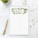  Watercolor Perpetual Calendar | Botanical Birthday Calendar | Hand Painted Illustrations  | Free Shipping