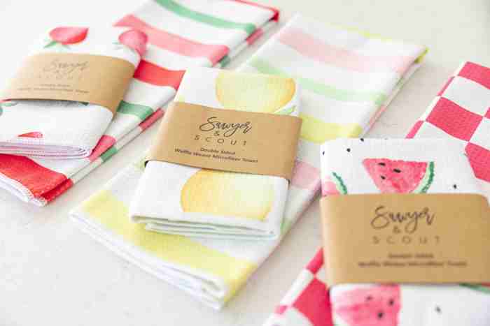 Lemon Drop Waffle Hand Towel
