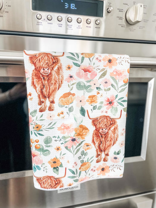 Highland Meadow Waffle Hand Towel