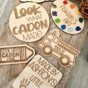  Personalized Kids Artwork Magnet