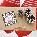  Personalized Christmas Stickers | Santa | North pole 
