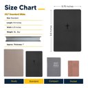  Custom NLT Black Standard Size Thinline Personalized Holy Bible Large Print