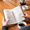  Custom NLT Black Standard Size TruTone Personalized Holy Bible Small Print