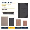  Custom KJV Black Study Size Personalized Holy Bible Giant Print