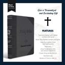  Custom KJV Black Study Size Personalized Holy Bible Giant Print