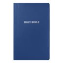  Custom KJV Blue Standard Size Personalized Holy Bible Small Print