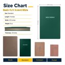  Custom KJV Green Standard Size Personalized Holy Bible Small Print