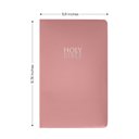  Custom NIV Pink Standard Size Personalized Holy Bible Small Print