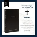  Custom NKJV Black Standard Size Personalized Holy Bible Small Print