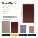 Custom NKJV Burgundy Standard Size Personalized Holy Bible Small Print