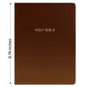  Custom NKJV Burgundy Standard Size Personalized Holy Bible Small Print