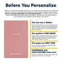  Custom NKJV Pink Standard Size Personalized Holy Bible Small Print