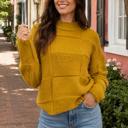  Harlow Cozy Sweater | Kiwi Yellow Women's Soft and Cozy Sweater | Fall Sweaters | Fall Style | Chunky Sweater | Winter Style | Fall and Winter Sweater
