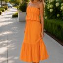  Deena Ruffle Bust Midi Dress | Summer New Arrival | Yellow | Wedding Guest Dress | Vacation Dress