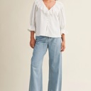  Annabella Relaxed Denim Pants with Drawstring Waist | New Summer Arrival | Women's Pants
