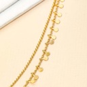  Catalina Double Layered Chain Necklace | Layering Necklace | Women's Jewelry | Trendy Gold Necklace