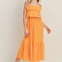  Deena Ruffle Bust Midi Dress | Summer New Arrival | Yellow | Wedding Guest Dress | Vacation Dress