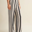  Jetta Striped Wide-Leg Pants | Women's Bottoms | Summer New Arrival