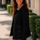  Liana Corduroy Barn Jacket - BLACK | Women's Casual Fall and Winter Style | Trendy | Collared | Neutral