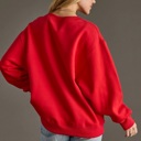  Merry Graphic Sweatshirt | Red or Green Women's Pullover Tops | Christmas Holiday Festive Winter Fashion | Crewneck | Long Sleeve