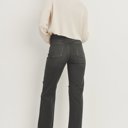  Morgan Baggy Skater Jean | Black Distressed Denim | Wide Leg | Trendy | Fall Fashion | High Waist