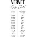  Gianna High Rise Slim with Slanted Slit | Women's Jeans | Vervet by Flying Monkey | Black Light-Faded with Stretch